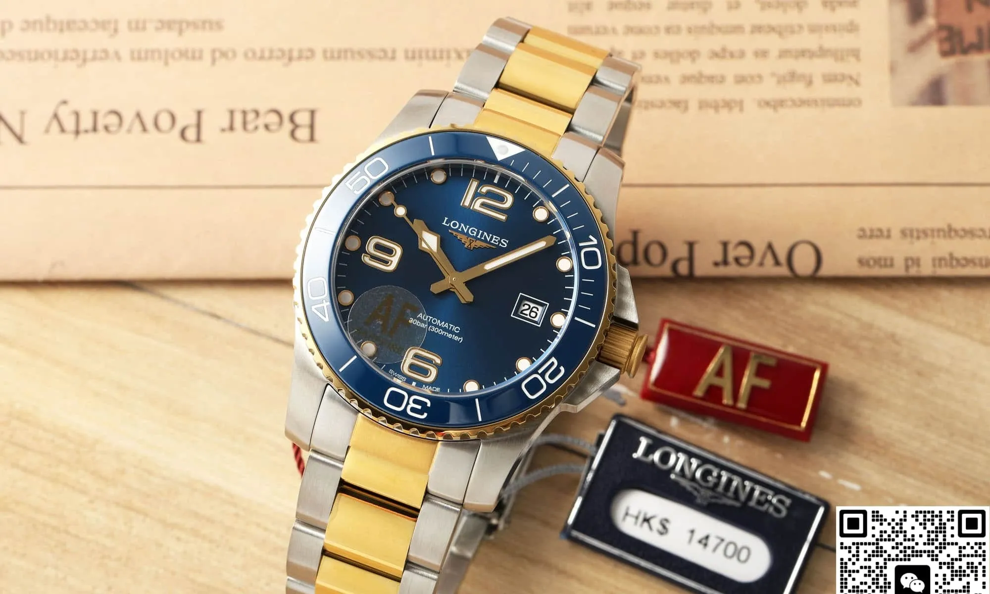 AF Factory Longines Concas L3.781.3.96.7 1:1 Best Edition Replica Watch